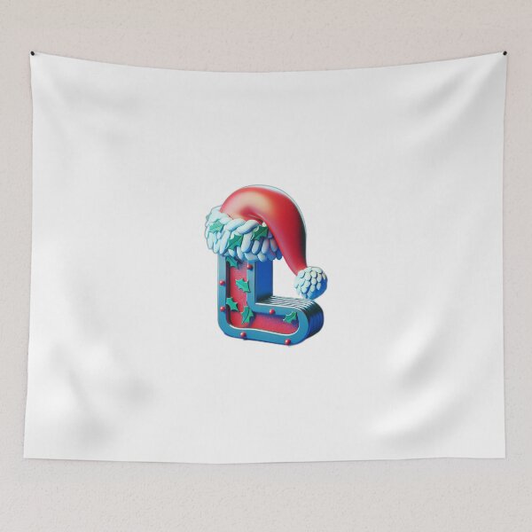 Item preview, Christmas Alphabet Art - Letter L | Festive Digital Print designed and sold by designssamaya.