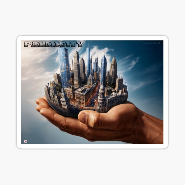 Aperçu de l'œuvre PalmiCity créée et vendue par Vinidal.