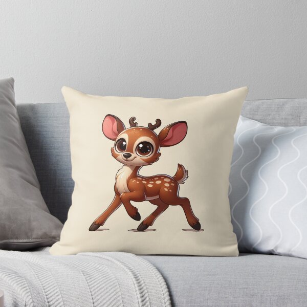Item preview, Adorable Fawn Frolic designed and sold by Delemore Art.