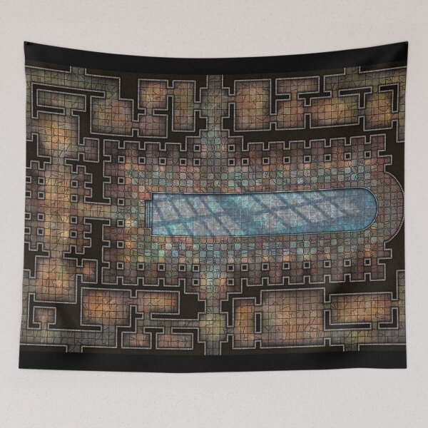 Item preview, Deep Dungeon Basilica RPG Map designed and sold by LokeLabs.
