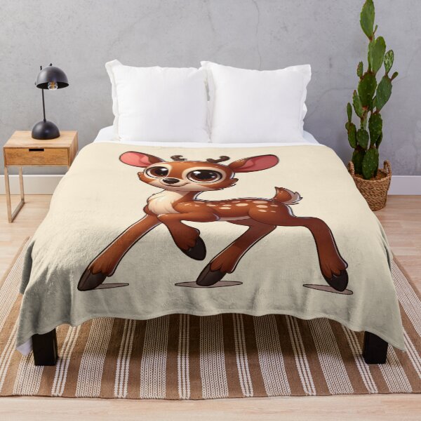 Item preview, Adorable Fawn Frolic designed and sold by Delemore Art.