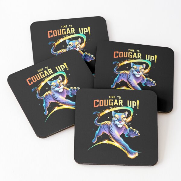 Item preview, Time to Cougar Up! Bold and Inspiring Design by LaLi Designs designed and sold by LaLi-Designs.