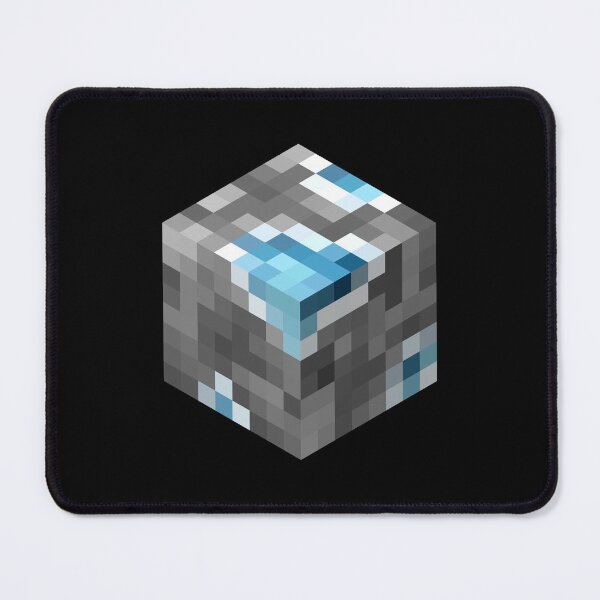 Item preview, Diamond Block Minecraft Block Icon designed and sold by Kubala Designs.