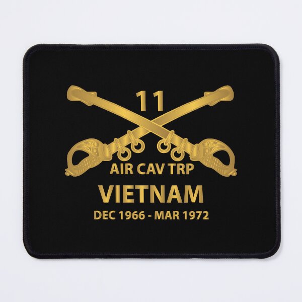 Item preview, Helicopter Troop - Air Cav Troop - 11th ACR - Branch - Vietnam - Dec 66 - March 72 X 300 designed and sold by Military Insignia Products.