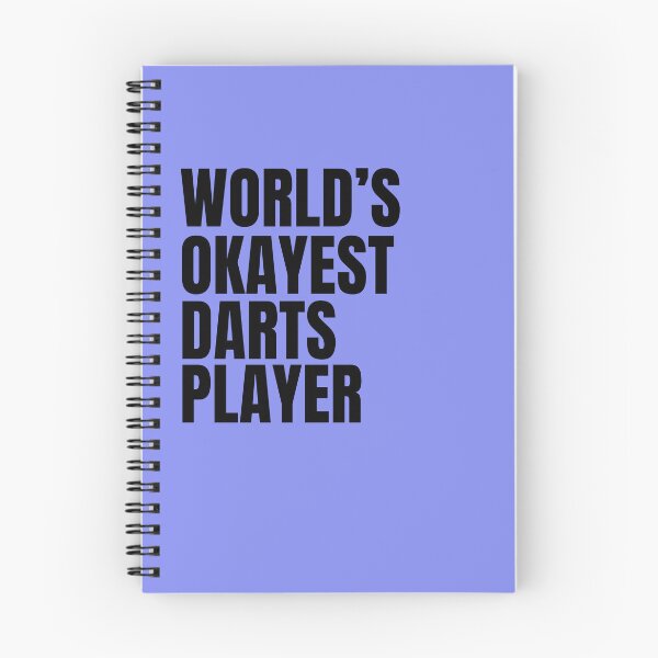 Item preview, World's Okayest Darts Player - Black designed and sold by Cutsandsparks.