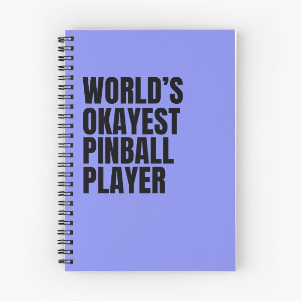 Item preview, World's Okayest Pinball Player - Black designed and sold by Cutsandsparks.