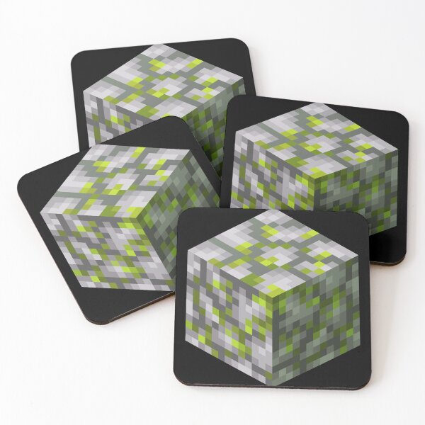 Item preview, Cobblestone Minecraft Block Icon designed and sold by Kubala Designs.