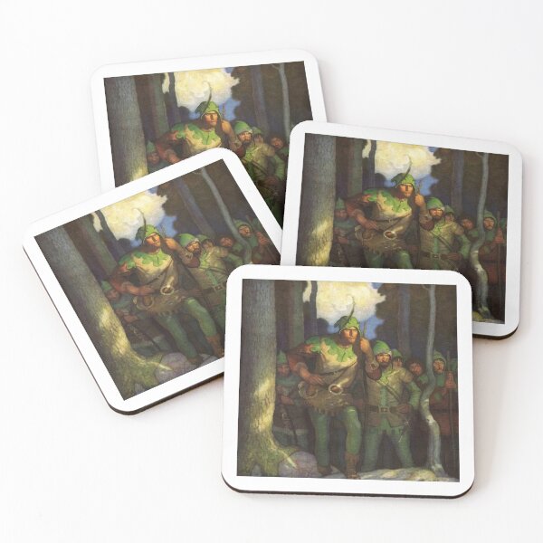 Item preview, N.C. Wyeth Robin Hood, cover illustration designed and sold by TeeARTHY.