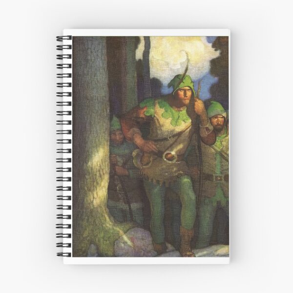 Item preview, N.C. Wyeth Robin Hood, cover illustration designed and sold by TeeARTHY.