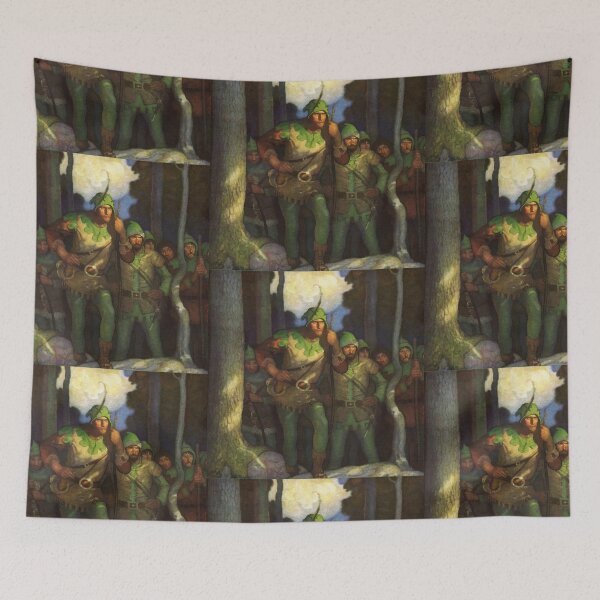 Item preview, N.C. Wyeth Robin Hood, cover illustration designed and sold by TeeARTHY.