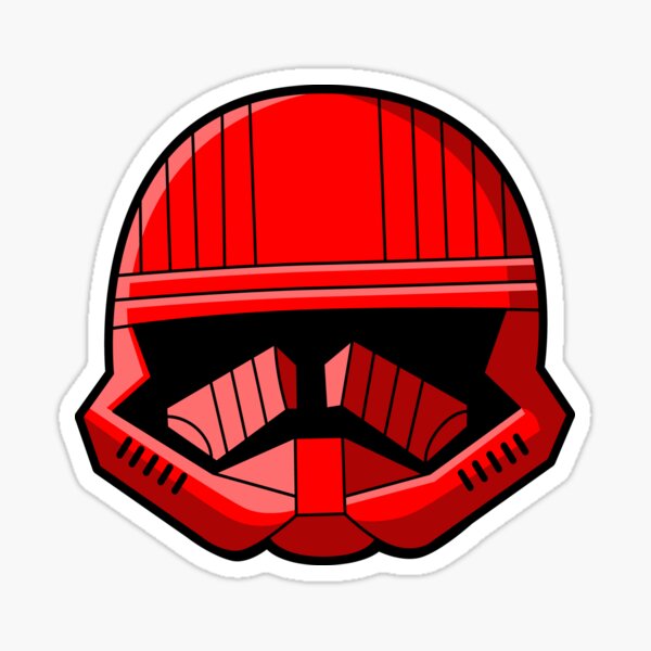 Vista previa del artículo con la obra «Cabeza linda de soldado espacial rojo», diseñado y vendido por Kubala Designs.