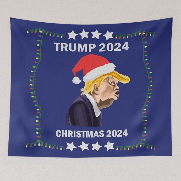 Item preview, Trump 2024: Christmas Spirit and Victory - hate, Mugs, Posters, T-shirts designed and sold by MechanicalART.
