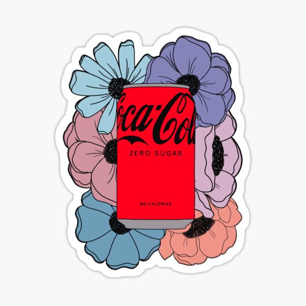 Item preview, Coke Zero Flowers  designed and sold by FreeOrca.