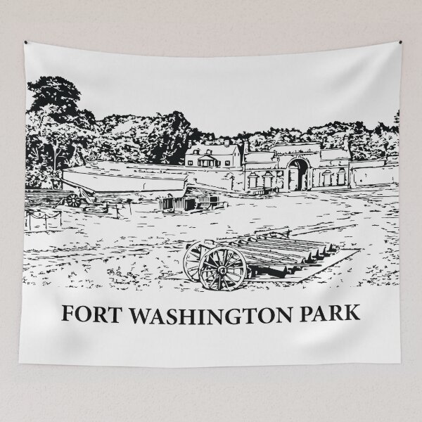 Item preview, Fort Washington Park designed and sold by Lakeric Cityscapes.