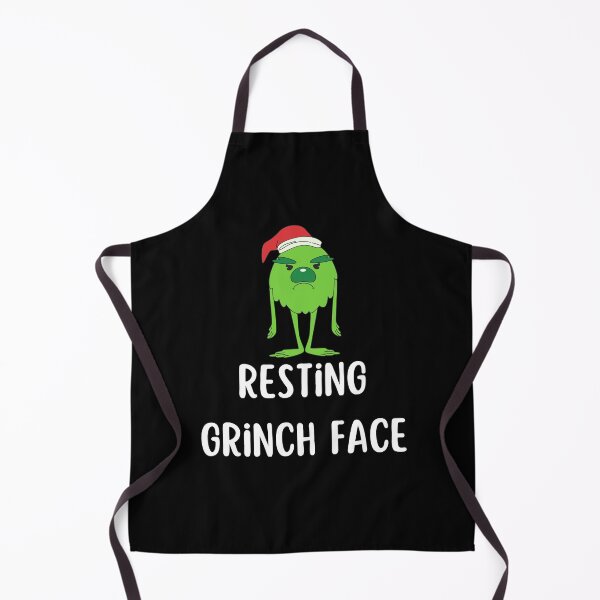 Item preview, Resting Grinch Face - white designed and sold by VasInd.
