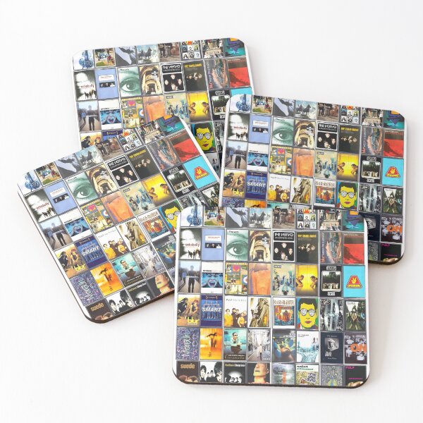 Item preview, The Best of Britpop - Vintage Cassette Album Cover Art designed and sold by Mr Mustard Prints.