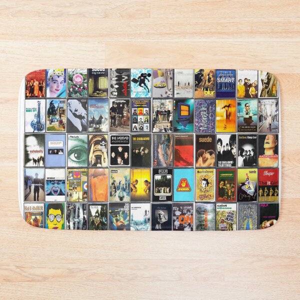 Item preview, The Best of Britpop - Vintage Cassette Album Cover Art designed and sold by Mr Mustard Prints.