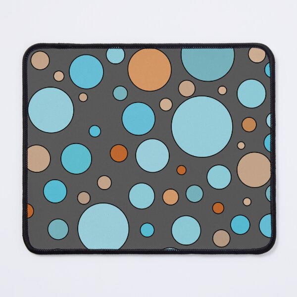 Item preview, Circular dance of colors - dark grey, blue, orange. designed and sold by My-fake-places.
