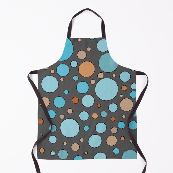 Item preview, Circular dance of colors - dark grey, blue, orange. designed and sold by My-fake-places.