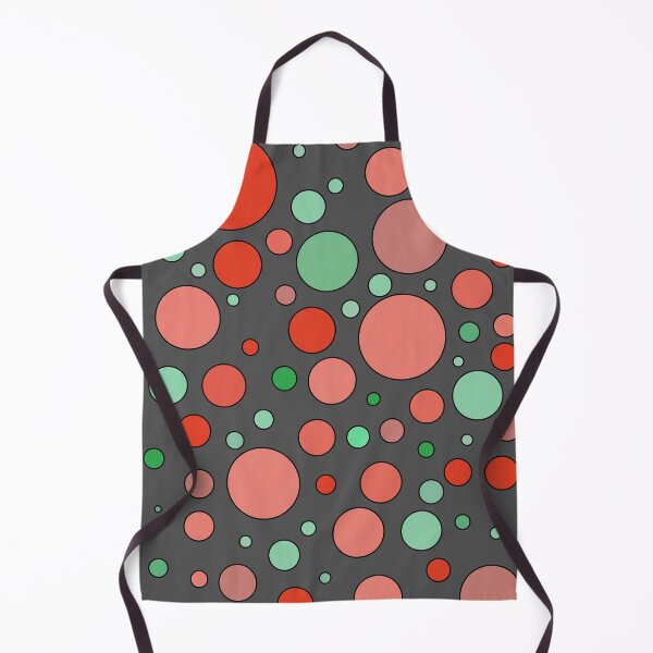Item preview, Circular dance of colors - dark grey, red, salmon, azure. designed and sold by My-fake-places.