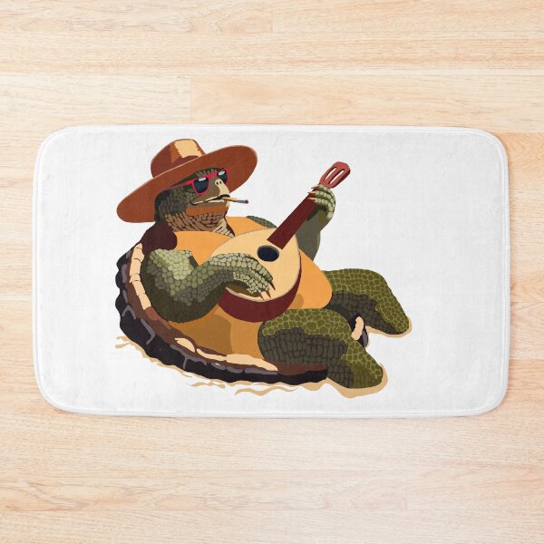 Item preview, Folating Turtle Man with "Lute" designed and sold by KlakkDrawsStuff.