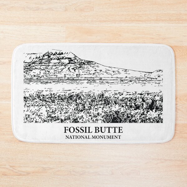 Item preview, Fossil Butte National Monument designed and sold by Lakeric Cityscapes.