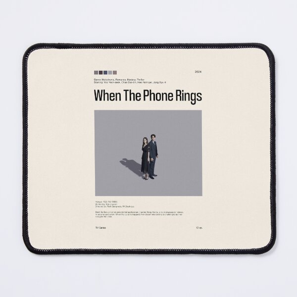 Item preview, When The Phone Rings, Kdrama (2024) designed and sold by PinkandP.