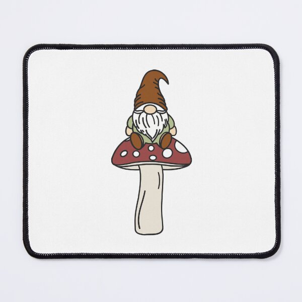 Item preview, gnome sitting on a mushroom designed and sold by man-made.