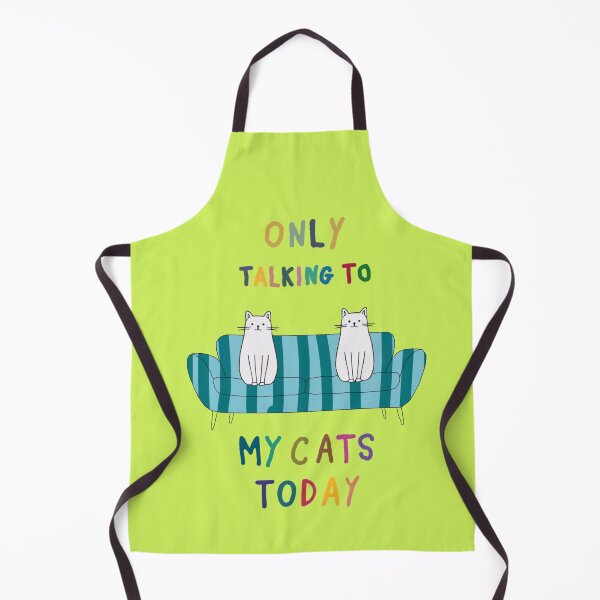 Item preview, Only talking to my cats today designed and sold by MiowandMolly.