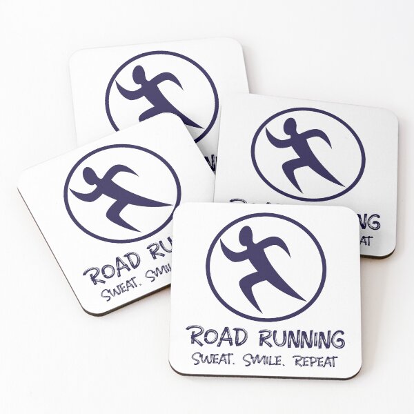 Item preview, Road running. Sweat.Smile. Repeat designed and sold by FirstTimeTees.