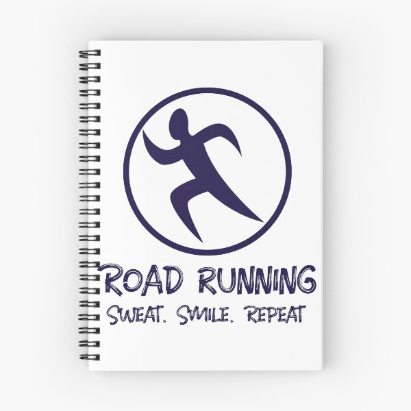 Item preview, Road running. Sweat.Smile. Repeat designed and sold by FirstTimeTees.