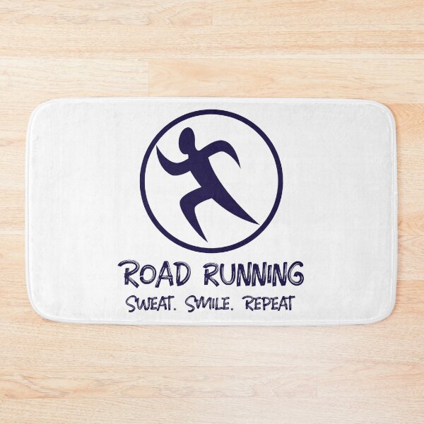Item preview, Road running. Sweat.Smile. Repeat designed and sold by FirstTimeTees.