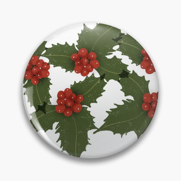 Item preview, Holly berries for joy designed and sold by lcsmithdesigns.