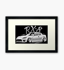 RX8 & quot; Low Style & quot; Framed Print
