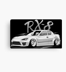 RX8 & quot; Low Style & quot; Canvas Print