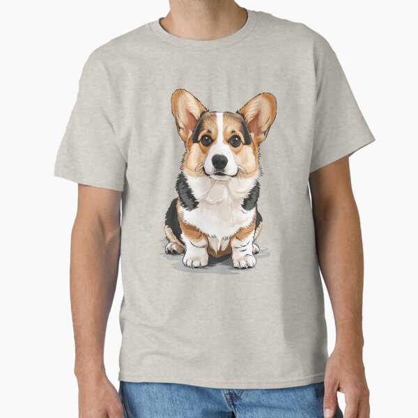 Item preview, cute welsh corgi dog illustration  designed and sold by Maverick Souls.