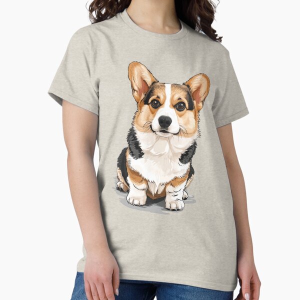 Item preview, cute welsh corgi dog illustration  designed and sold by Maverick Souls.