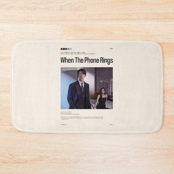 Item preview, When The Phone Rings, Kdrama (2024) designed and sold by PinkandP.