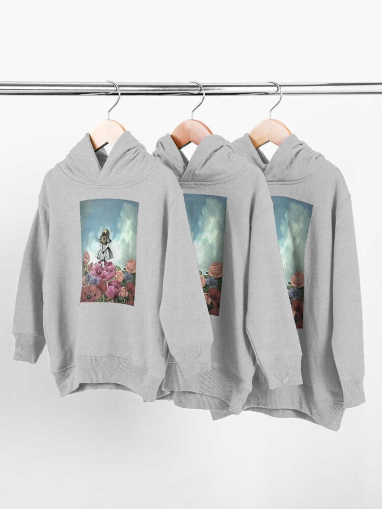 Alternate view of Wondering Alice Toddler Pullover Hoodie