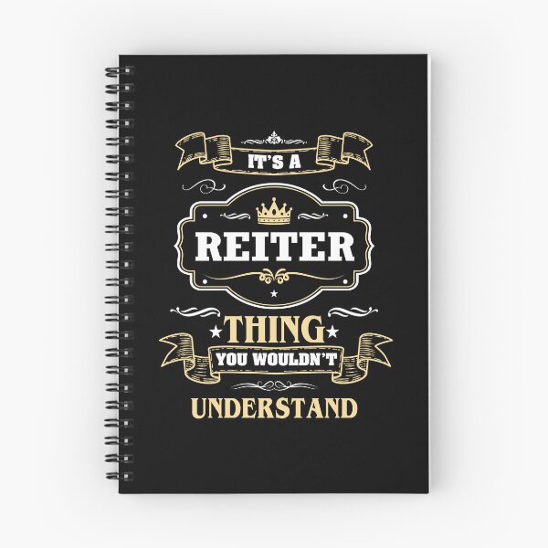 Item preview, It Is A Reiter Thing You Wouldn't Understand Reiter Name Shirt designed and sold by GensBarlow.