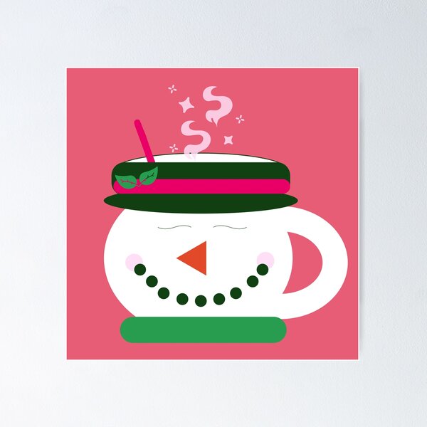Item preview, Frosty Snowman Mug designed and sold by bunhuggerdesign.
