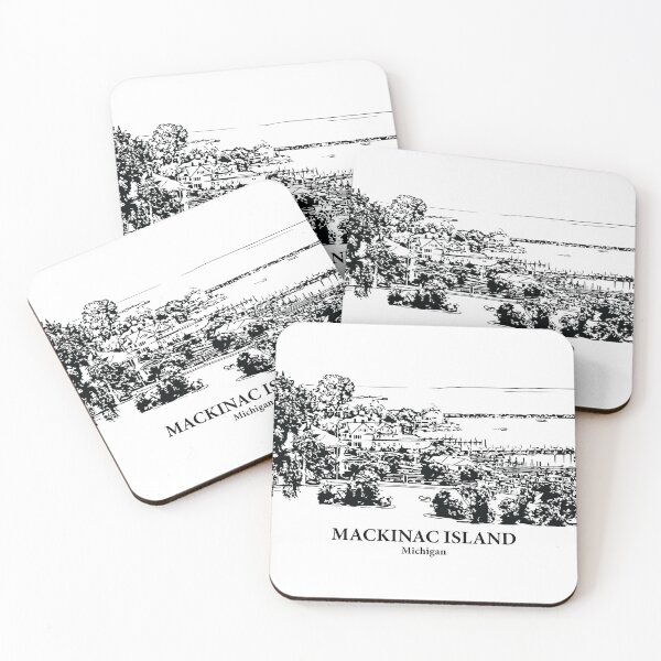 Item preview, Mackinac Island designed and sold by Lakeric Cityscapes.