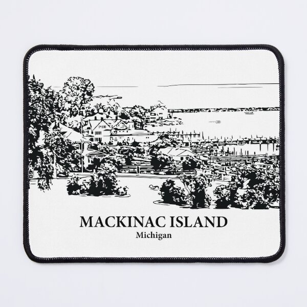 Item preview, Mackinac Island designed and sold by Lakeric Cityscapes.