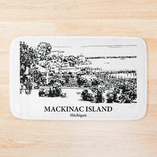 Item preview, Mackinac Island designed and sold by Lakeric Cityscapes.