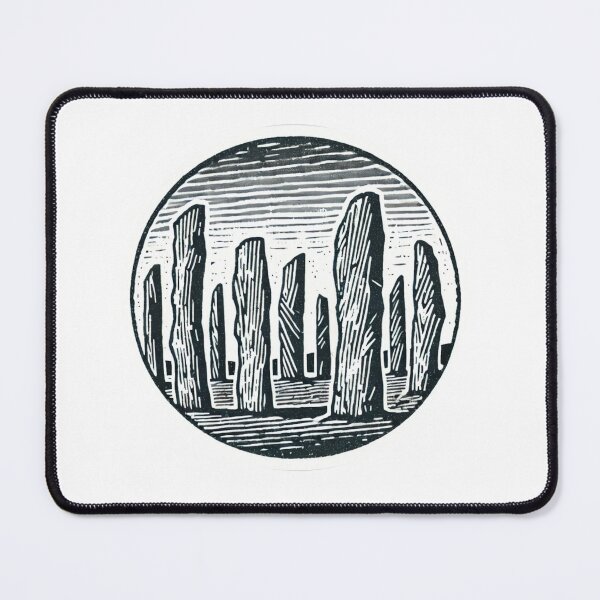 Item preview, Callanish Stones designed and sold by FolkFoundry.