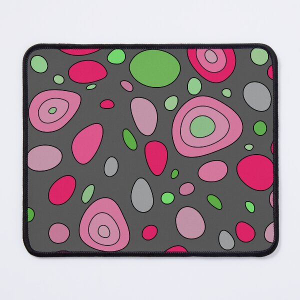 Item preview, Colorful dance of stones- dark grey,magenta, green designed and sold by My-fake-places.