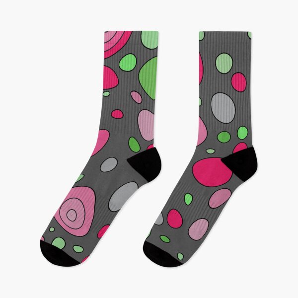Item preview, Colorful dance of stones- dark grey,magenta, green designed and sold by My-fake-places.