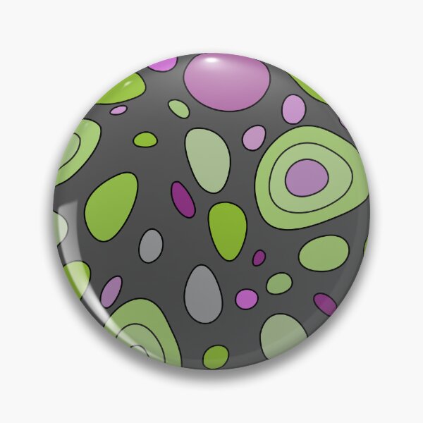 Item preview, Colorful dance of stones- dark grey, purple, green designed and sold by My-fake-places.