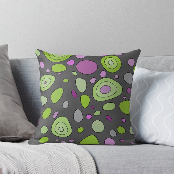 Item preview, Colorful dance of stones- dark grey, purple, green designed and sold by My-fake-places.