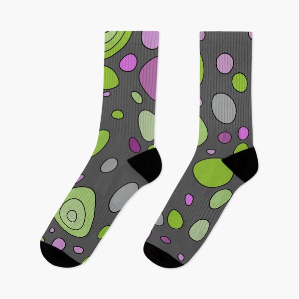 Item preview, Colorful dance of stones- dark grey, purple, green designed and sold by My-fake-places.